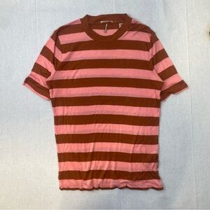 Scotch & Soda Women’s Lightweight T-Shirt - Pink/Red